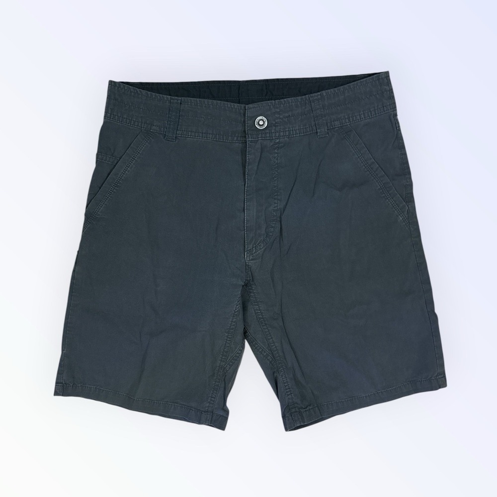 KUHL Renegade Shorts Mens 32 Gray Cargo Hiking Outdoor Tech 5095 Gorpcore Casual